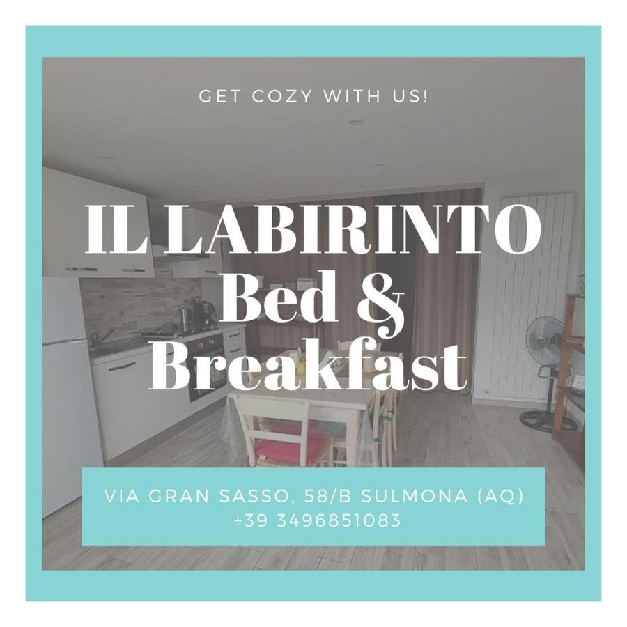 Il Labirinto Bed & Breakfast Sulmona Exterior photo